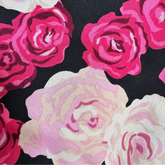 Carole Hochman • Rose Print Silky Pajama Bottoms - Picture 12 of 13